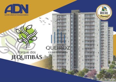 Apartamento à venda em Araraquara, Jardim Botânico, com 2 quartos, com 52 m², Parque dos Jequitibas
